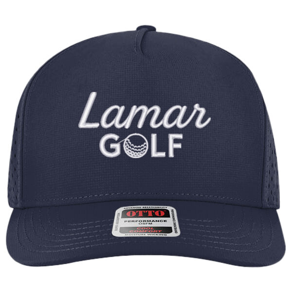 Lamar Golf - OTTO CAP 5 Panel Mid Profile Style Baseball Cap Thumbnail