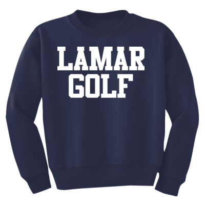 Lamar Golf - Youth Heavy Blend Crewneck Sweatshirt Thumbnail