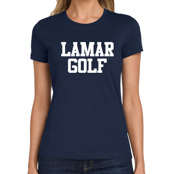 Lamar Golf - Ladies 4.5oz Softstyle T-Shirt Thumbnail