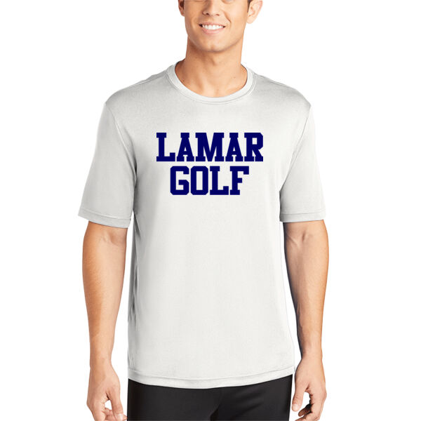 Lamar Golf - Unisex Poly T-Shirt Thumbnail