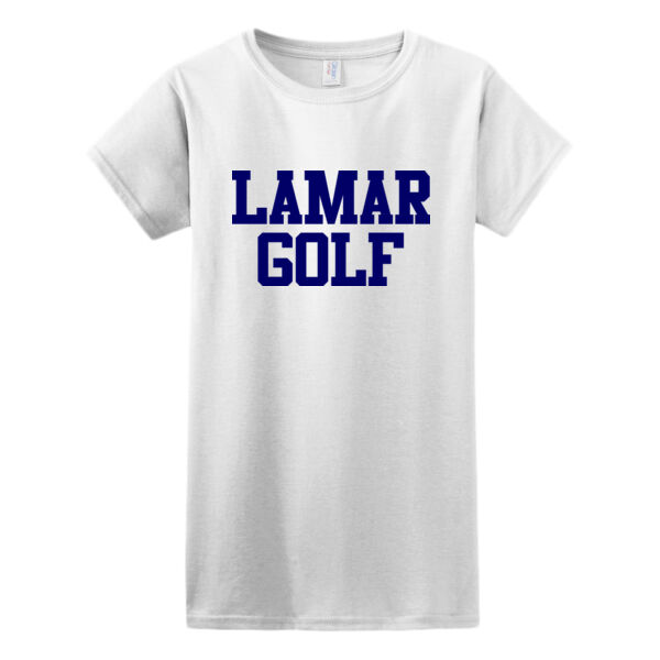 Lamar Golf - Ladies 4.5oz Softstyle T-Shirt Thumbnail