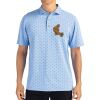 Cutter & Buck Virtue Eco Pique Tile Print Recycled Mens Polo Thumbnail