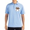 Cutter & Buck Virtue Eco Pique Tile Print Recycled Mens Polo Thumbnail