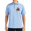 Cutter & Buck Virtue Eco Pique Tile Print Recycled Mens Polo Thumbnail