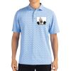 Cutter & Buck Virtue Eco Pique Tile Print Recycled Mens Polo Thumbnail