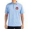 Cutter & Buck Virtue Eco Pique Tile Print Recycled Mens Polo Thumbnail