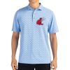 Cutter & Buck Virtue Eco Pique Tile Print Recycled Mens Polo Thumbnail