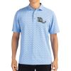 Cutter & Buck Virtue Eco Pique Tile Print Recycled Mens Polo Thumbnail