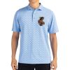 Cutter & Buck Virtue Eco Pique Tile Print Recycled Mens Polo Thumbnail