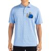 Cutter & Buck Virtue Eco Pique Tile Print Recycled Mens Polo Thumbnail