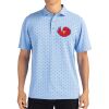 Cutter & Buck Virtue Eco Pique Tile Print Recycled Mens Polo Thumbnail