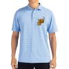 Cutter & Buck Virtue Eco Pique Tile Print Recycled Mens Polo Thumbnail