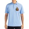 Cutter & Buck Virtue Eco Pique Tile Print Recycled Mens Polo Thumbnail