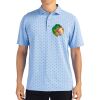 Cutter & Buck Virtue Eco Pique Tile Print Recycled Mens Polo Thumbnail
