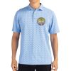 Cutter & Buck Virtue Eco Pique Tile Print Recycled Mens Polo Thumbnail