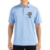 Cutter & Buck Virtue Eco Pique Tile Print Recycled Mens Polo Thumbnail