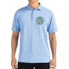 Cutter & Buck Virtue Eco Pique Tile Print Recycled Mens Polo Thumbnail