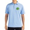 Cutter & Buck Virtue Eco Pique Tile Print Recycled Mens Polo Thumbnail