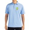 Cutter & Buck Virtue Eco Pique Tile Print Recycled Mens Polo Thumbnail