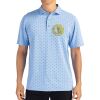 Cutter & Buck Virtue Eco Pique Tile Print Recycled Mens Polo Thumbnail