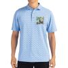 Cutter & Buck Virtue Eco Pique Tile Print Recycled Mens Polo Thumbnail