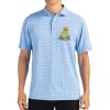 Cutter & Buck Virtue Eco Pique Tile Print Recycled Mens Polo Thumbnail