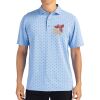 Cutter & Buck Virtue Eco Pique Tile Print Recycled Mens Polo Thumbnail