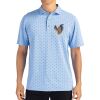 Cutter & Buck Virtue Eco Pique Tile Print Recycled Mens Polo Thumbnail