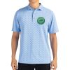Cutter & Buck Virtue Eco Pique Tile Print Recycled Mens Polo Thumbnail