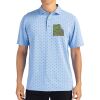 Cutter & Buck Virtue Eco Pique Tile Print Recycled Mens Polo Thumbnail