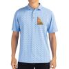 Cutter & Buck Virtue Eco Pique Tile Print Recycled Mens Polo Thumbnail