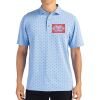 Cutter & Buck Virtue Eco Pique Tile Print Recycled Mens Polo Thumbnail
