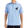 Cutter & Buck Virtue Eco Pique Tile Print Recycled Mens Polo Thumbnail