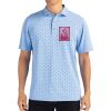 Cutter & Buck Virtue Eco Pique Tile Print Recycled Mens Polo Thumbnail