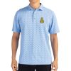 Cutter & Buck Virtue Eco Pique Tile Print Recycled Mens Polo Thumbnail