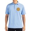 Cutter & Buck Virtue Eco Pique Tile Print Recycled Mens Polo Thumbnail