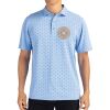 Cutter & Buck Virtue Eco Pique Tile Print Recycled Mens Polo Thumbnail
