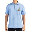Cutter & Buck Virtue Eco Pique Tile Print Recycled Mens Polo Thumbnail