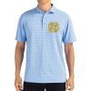 Cutter & Buck Virtue Eco Pique Tile Print Recycled Mens Polo Thumbnail