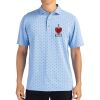 Cutter & Buck Virtue Eco Pique Tile Print Recycled Mens Polo Thumbnail