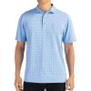 Cutter & Buck Virtue Eco Pique Tile Print Recycled Mens Polo Thumbnail