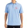 Cutter & Buck Virtue Eco Pique Tile Print Recycled Mens Polo Thumbnail