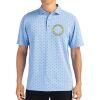 Cutter & Buck Virtue Eco Pique Tile Print Recycled Mens Polo Thumbnail