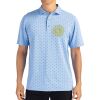 Cutter & Buck Virtue Eco Pique Tile Print Recycled Mens Polo Thumbnail