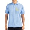 Cutter & Buck Virtue Eco Pique Tile Print Recycled Mens Polo Thumbnail