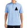 Cutter & Buck Virtue Eco Pique Tile Print Recycled Mens Polo Thumbnail