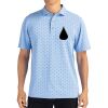 Cutter & Buck Virtue Eco Pique Tile Print Recycled Mens Polo Thumbnail