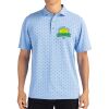 Cutter & Buck Virtue Eco Pique Tile Print Recycled Mens Polo Thumbnail