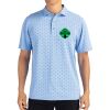 Cutter & Buck Virtue Eco Pique Tile Print Recycled Mens Polo Thumbnail