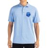 Cutter & Buck Virtue Eco Pique Tile Print Recycled Mens Polo Thumbnail
